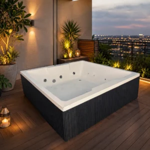6 x 6 Ft Luxury Jacuzzi Bathtub