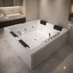 6 x 5 Ft Fully Loaded Jacuzzi Bathtub